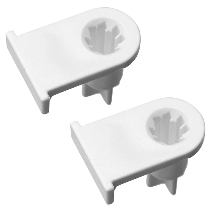 Door Hinge for Bosch Neff Siemens Fridge Freezer Support Socket 00169301 White x 2