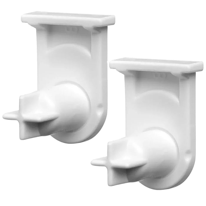 Door Hinge for Bosch Neff Siemens Fridge Freezer Support Socket 00169301 White x 2