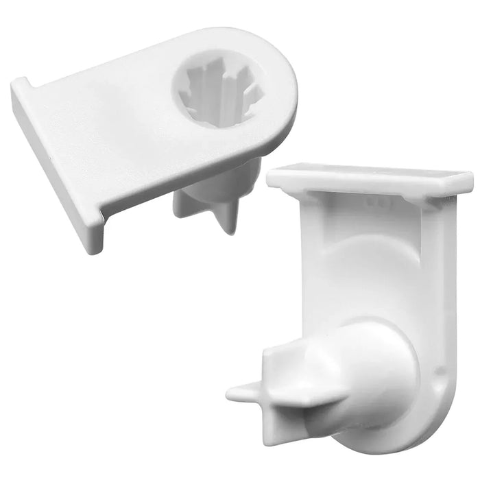 Door Hinge for Bosch Neff Siemens Fridge Freezer Support Socket 00169301 White x 2