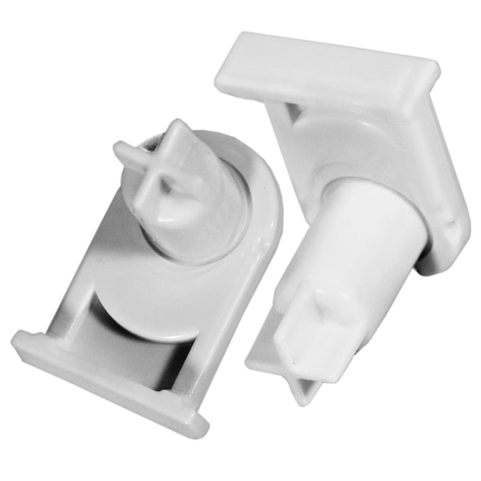 Door Hinge for Bosch Neff Siemens Fridge Freezer Support Socket 00169301 White x 2