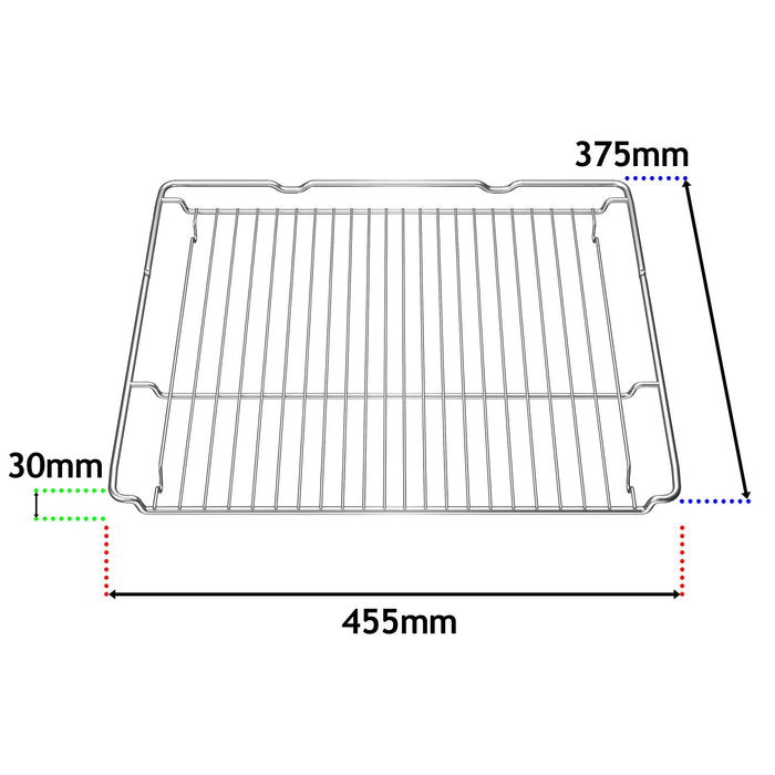 Oven Shelf Wire Rack for Siemens CB HB HE HR MB NB 577170 Series Cooker (455 x 375 x 30mm)