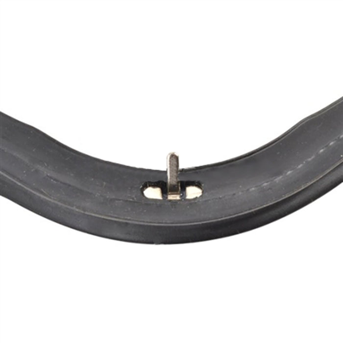 Main Rubber Door Seal with Corner Fixing Clips for Hotpoint Oven Cookers (445mm x 350mm)