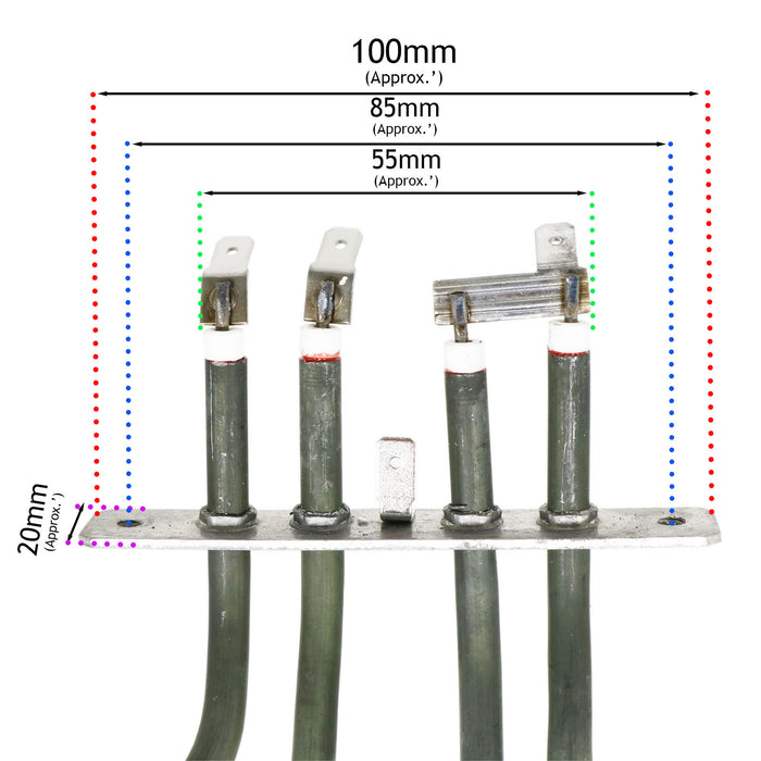 Heating Element for Lamona Oven Grill 2200w 230v LAM3405 3601 LAM4600 LAM4601 LAM4603