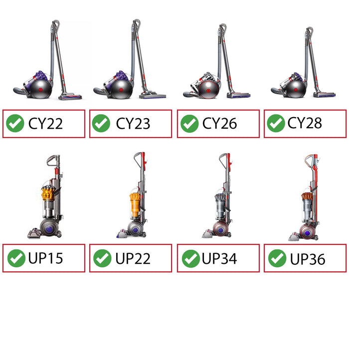 Crevice Brush Tool for Dyson CY22 CY23 CY26 CY28 UP15 UP22 UP34 2-in-1 Combination