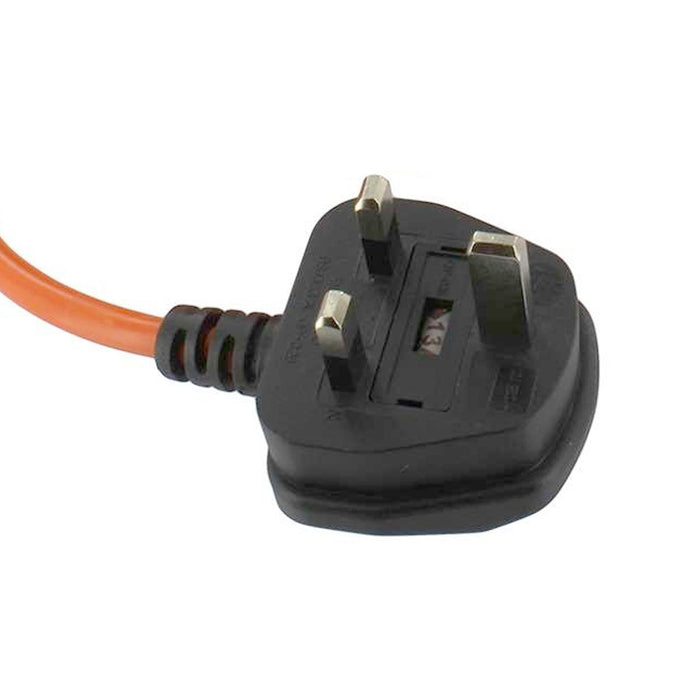 Power Cable for Mountfield Lawnmower Strimmer Hedge Trimmer 12M Mains Lead Plug