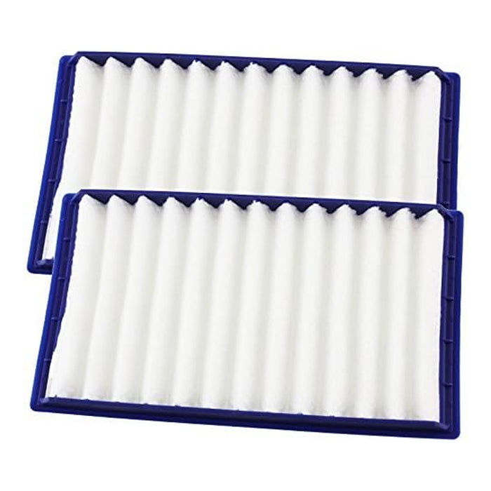 Washable H Level Filters for Dyson DC02 Vacuum Cleaners (Blue, Pack of 2)