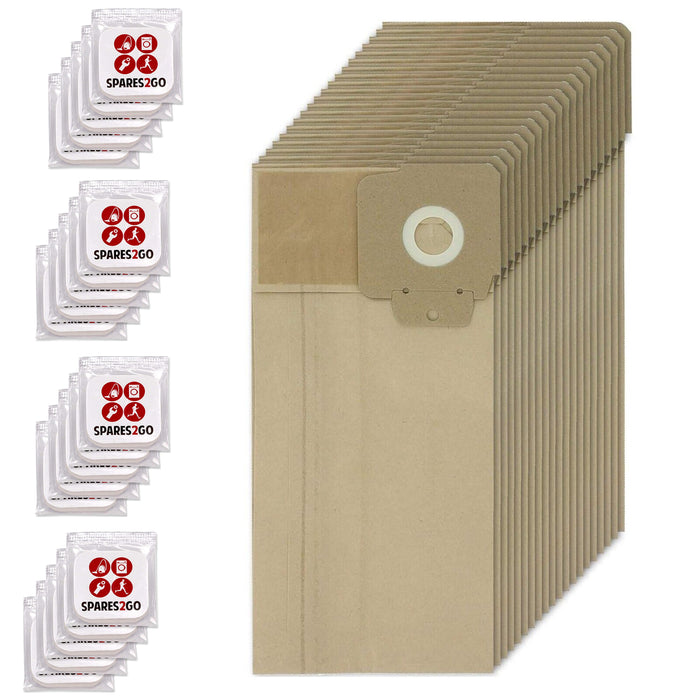 Dust Bags for Karcher CV30 CV38 CV48 Upright Paper Filter Vacuum Cleaner x 20 + Fresheners