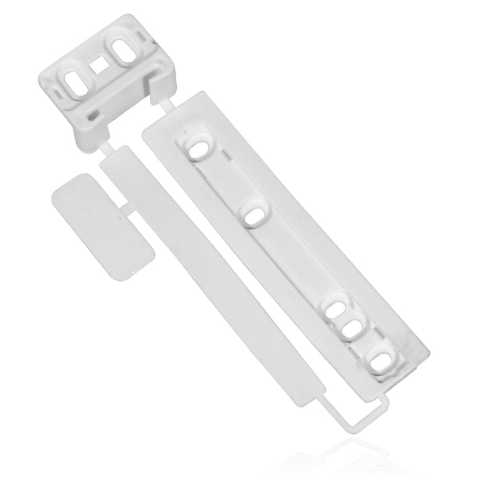 Door Plastic Mounting Bracket Fixing Slide Kit for Electrolux Integrated Fridge & Freezer