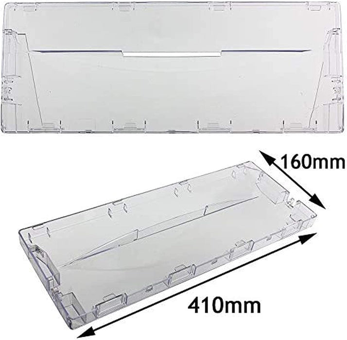 Plastic Drawer Flap Front Handle for HOTPOINT RFA52 Fridge Freezer