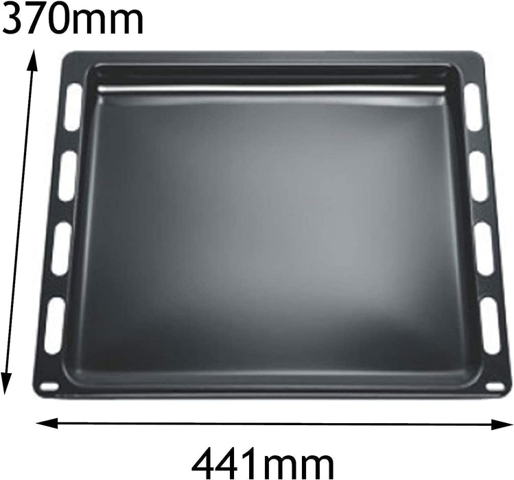 Enamel Baking Tray for Siemens Oven Cooker (441 x 370 x 22mm) Equiv' to 666902