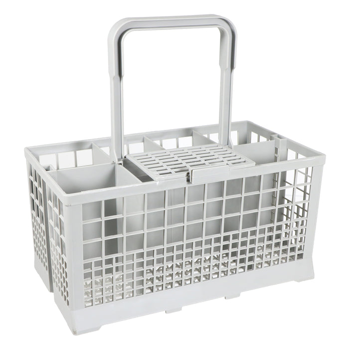 Cutlery Basket Caddy Cage for AEG Dishwasher (Removable Handle, 240mm)