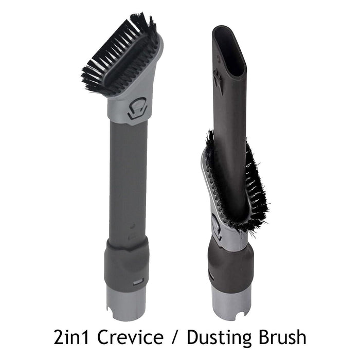 Flexible Crevice for Shark Vacuum HV300 HV320 NV340 NV480 NV600 NV680 NV800 2 in 1 Combination Soft Dusting Brush