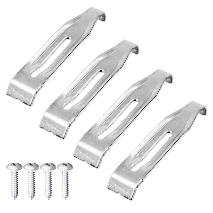  Fixing Bracket Installation Kit for Smeg Hob 698290402 (Stainless Steel)