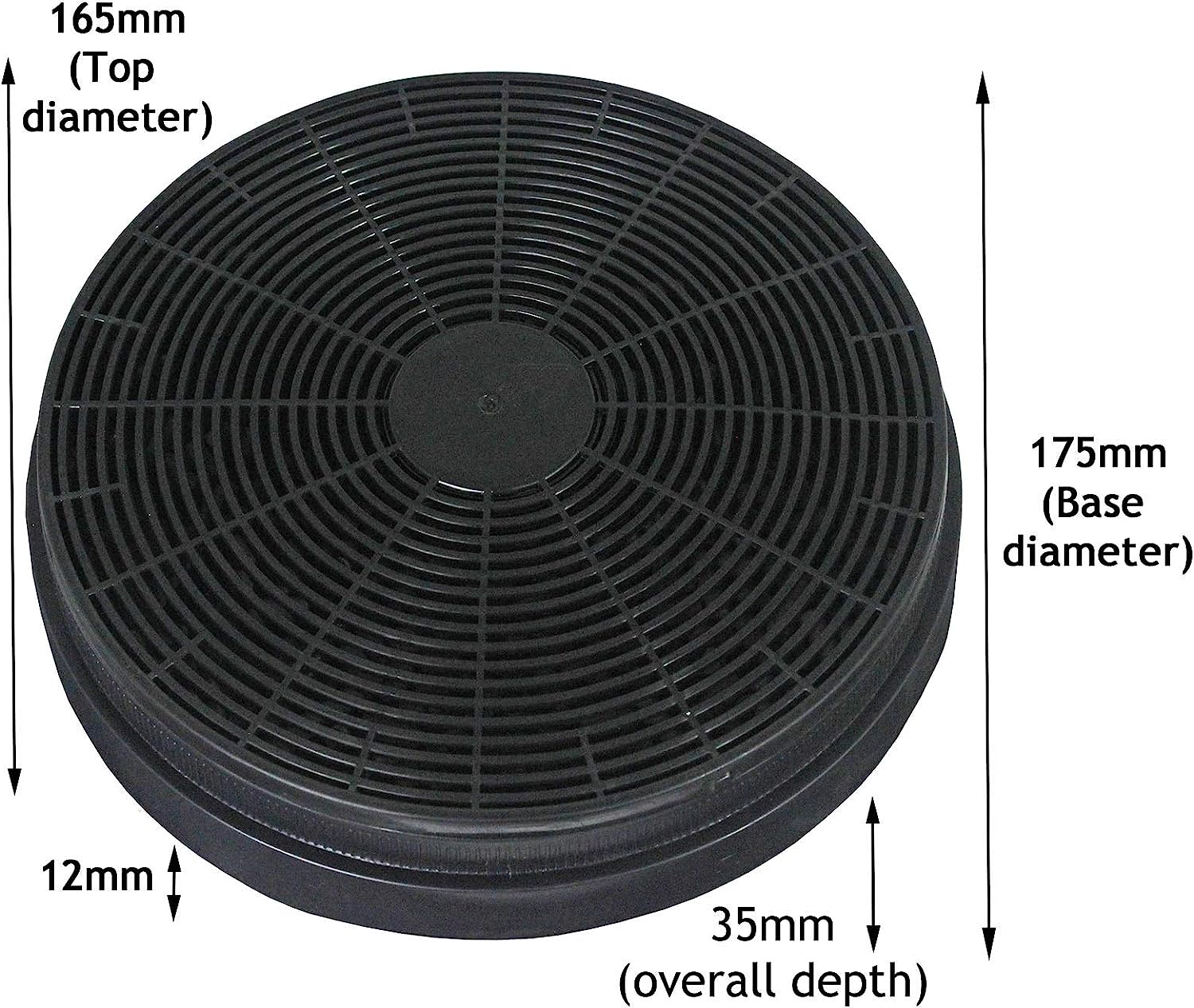 Filter for Logik Cooker Hood Extractor CF110 L90CHDB11 L90CHDB17 L90CH