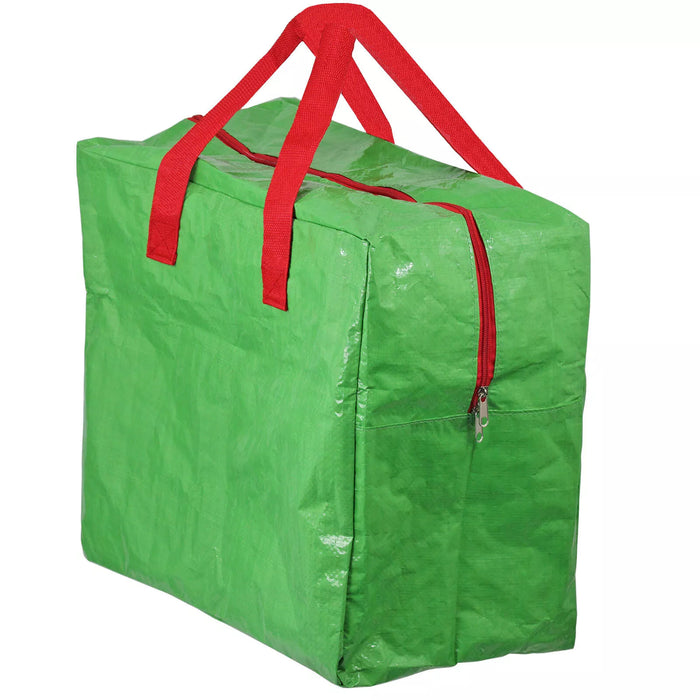 Christmas Present Display Bag Xmas Storage Tree Decoration Bags Red Green