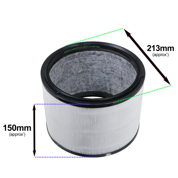 Dyson HEPA Filter 360° Glass Air Purifier Pure Hot+Cool HP00 HP01 HP02 HP03 DP01 DP03 Link 972425-01