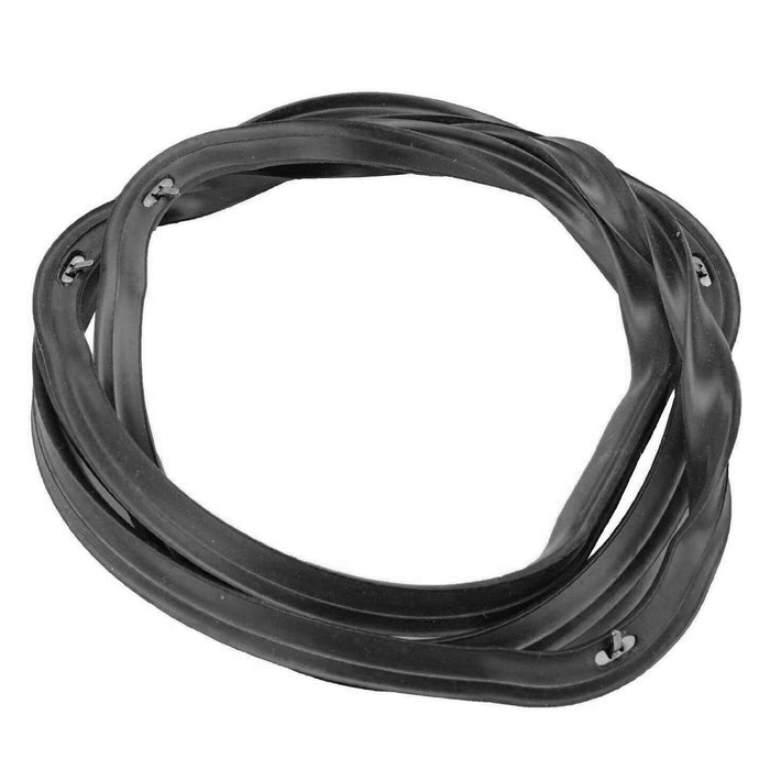 Main Rubber Door Seal with Corner Fixing Clips for Creda Oven Cookers (445mm x 350mm)
