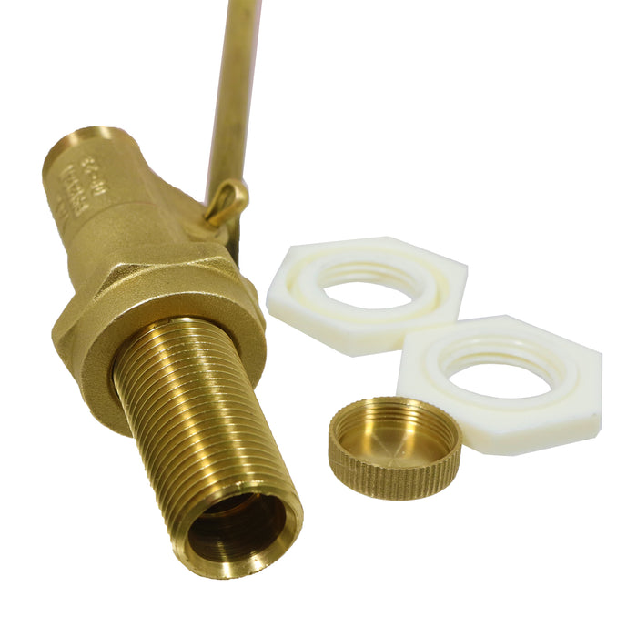 Toilet Float Valve 1/2" Part 1 BS1212/1 High Pressure Side Entry 4 1/2" Plastic Cylinder Kit