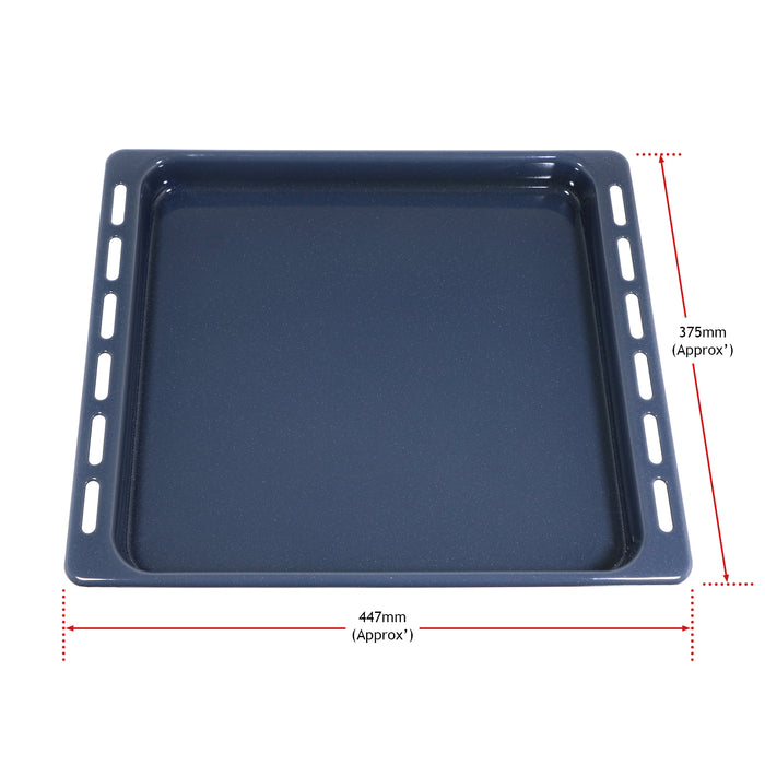 Oven Grill Tray Drip Pan UNIVERSAL C00374896 Full Width Base 447mm x 375mm