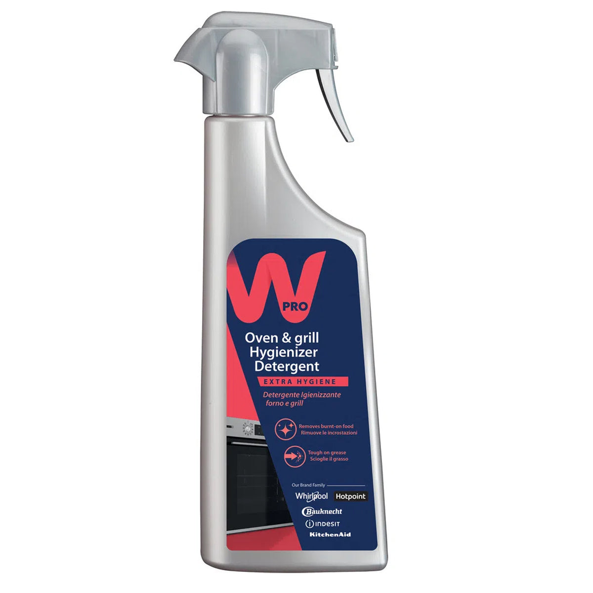 Wpro Professional Oven Grill BBQ Cleaner Spray Detergent Hygienizer 50