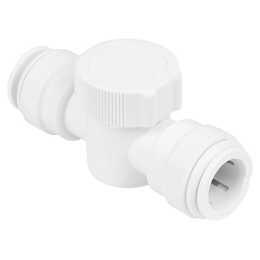 Emergency Shut Off Tap 15mm Speed Push Fit Appliance 1/4 Turn Water Isolation Stop Valve