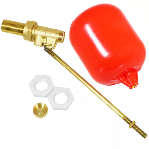 Toilet Float Valve 1/2" Part 1 BS1212/1 High Pressure Side Entry 4 1/2" Plastic Cylinder Kit