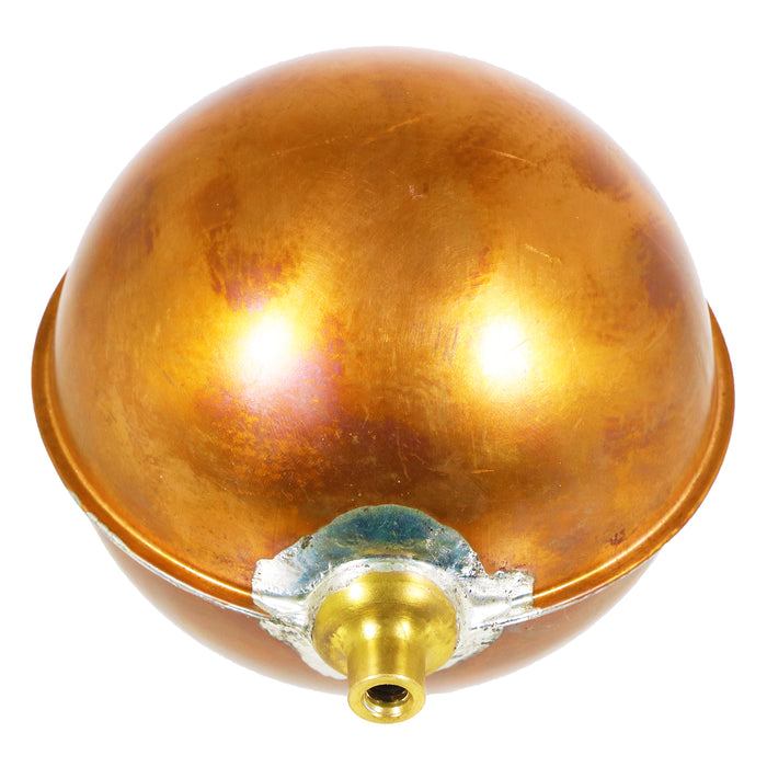 4 1/2" Copper Ball Float Toilet Cistern Water Tank Ballcock Flush Valve (5/16" BSW Brass Thread)