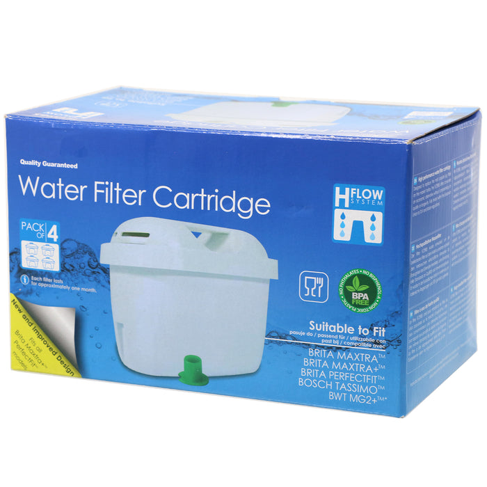 Water Filter Cartridge for Samsung Fridge Freezer Pack of 4