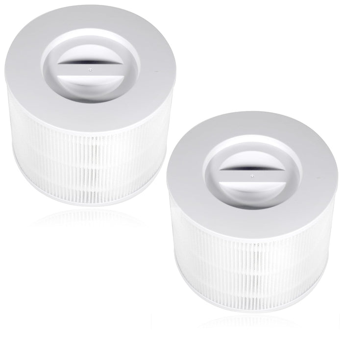 Filter for Levoit Air Purifier Core 300 300S 3-in-1 HEPA Carbon White x 2 Fresh