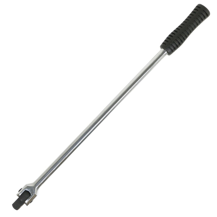 Long 1/2'' Drive Wheel Balance Iron Flexi Breaker Bar 4 Nut Socket Set 17mm 19mm