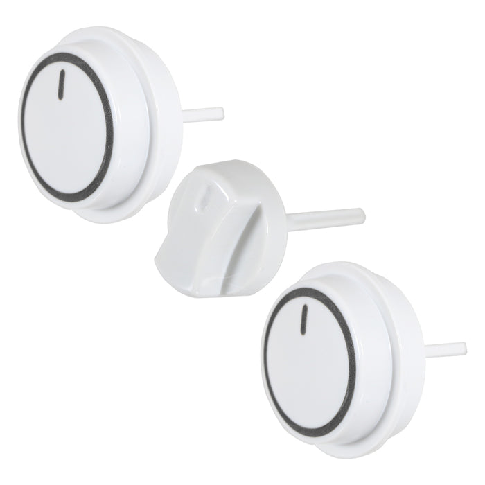 Control Knobs Kit for Vaillant ecoTEC Plus VIH VU VUI VUW Boiler (Pack of 3)