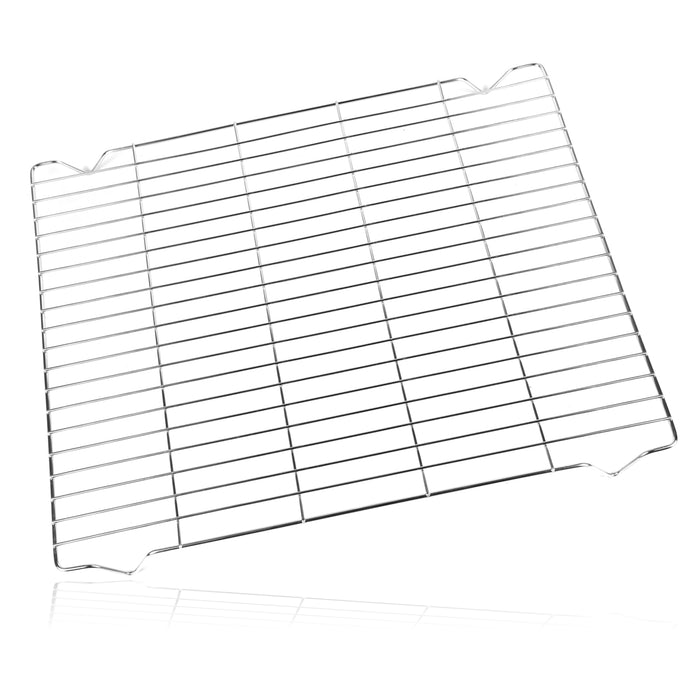 SPARES2GO Oven Grill Tray Shelf UNIVERSAL Full Width Bottom Base Pan Rack 46.5cm x 37.5cm