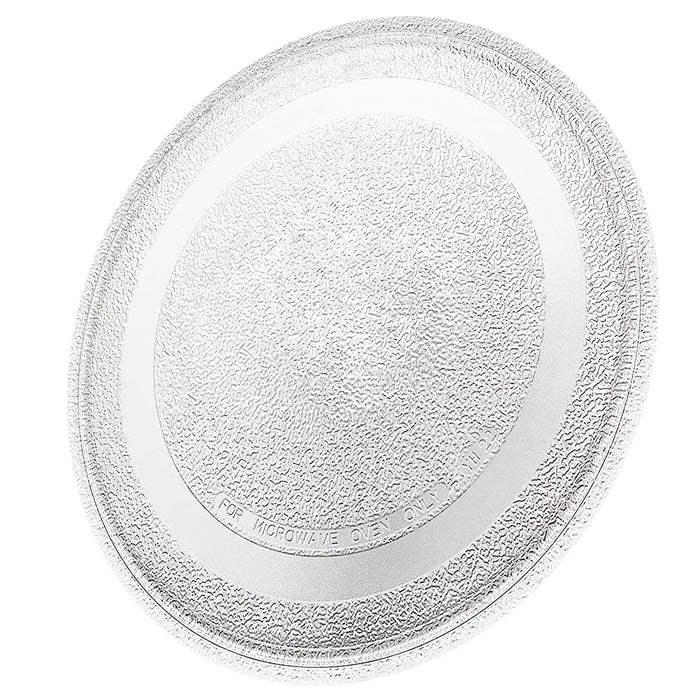 Universal Microwave Turntable Plate Smooth Flat Glass Dish Tray (9.65" / 24.5cm / 245mm)