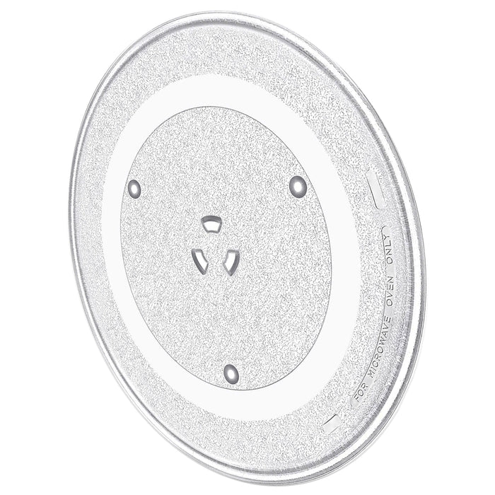 Universal Microwave Turntable Plate 6 Lug Fixing Y Type Glass Dish Tray (10" / 25.5cm / 255mm)