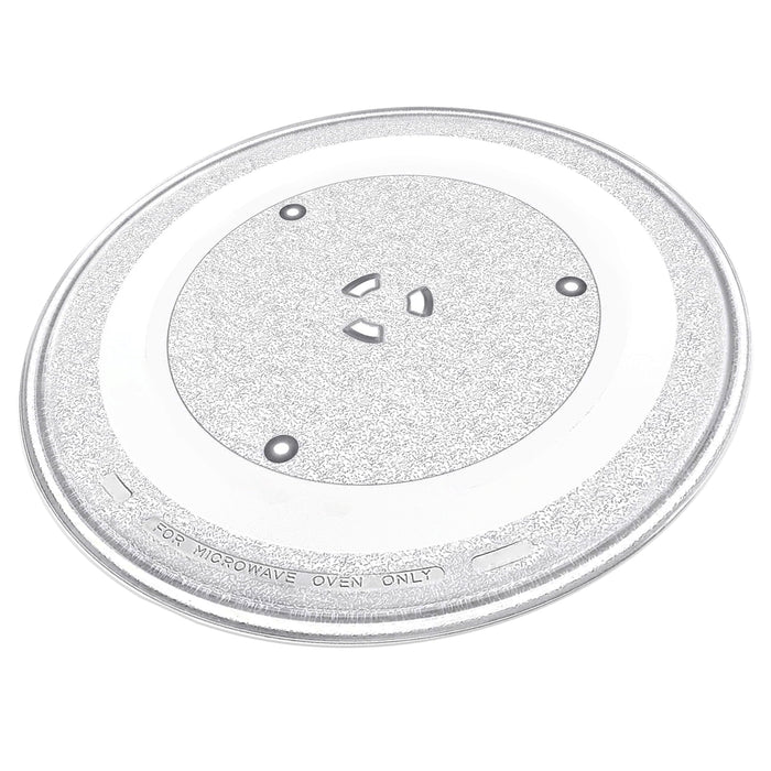 Universal Microwave Turntable Plate 6 Lug Fixing Y Type Glass Dish Tray (13.5" / 34.5cm / 345mm)