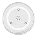 Universal Microwave Turntable Plate 6 Lug Fixing Y Type Glass Dish Tray (16.5" / 42cm / 420mm)