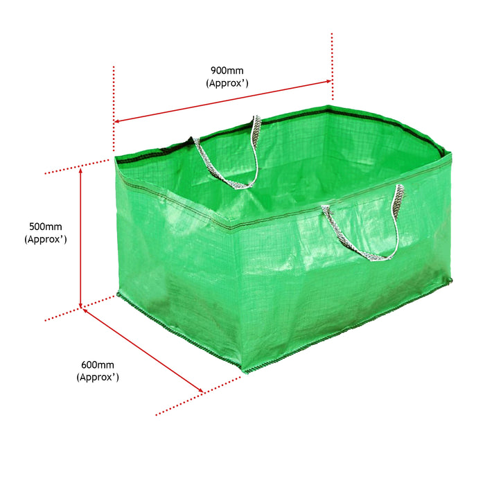 Garden Waste Bag Heavy Duty Large Strong Sack Grass Leaves Cuttings 270L