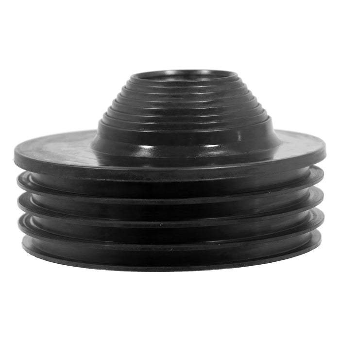 110mm Waste Reducer 32mm 40mm 50mm Push Fit Soil Pipe Drainage System Adaptor (Black)