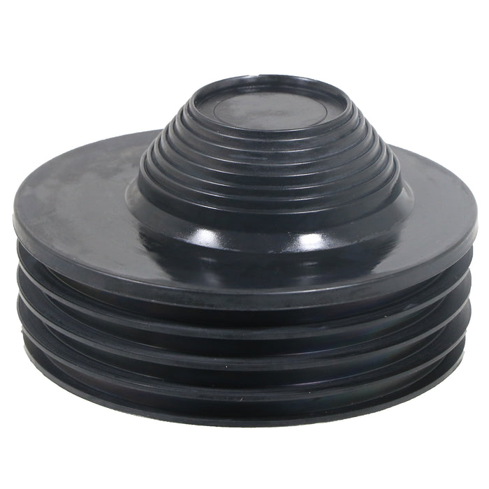 110mm Waste Reducer 32mm 40mm 50mm Push Fit Soil Pipe Drainage System Adaptor (Black)