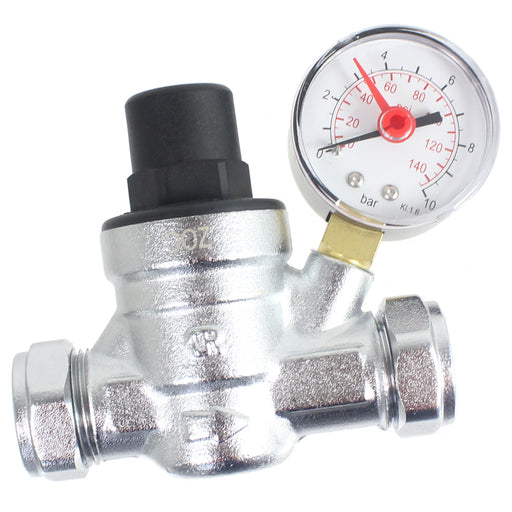 Pressure Reducing Regulator Valve for 22mm & 15mm Copper Piping