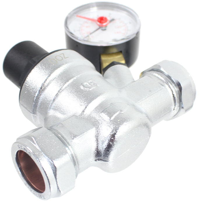 Pressure Reducing Regulator Valve for 22mm & 15mm Copper Piping