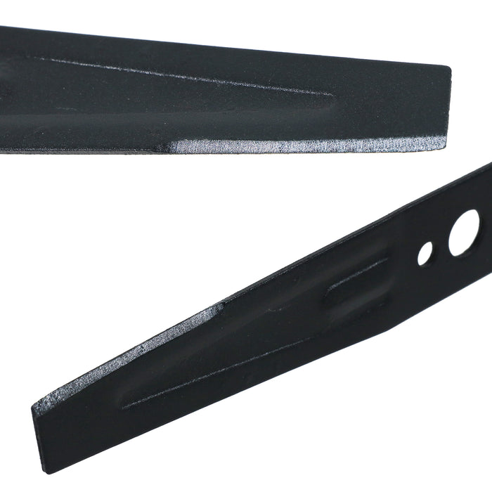 33cm Metal Blade for QUALCAST MEH 33 Hover Lawnmower x 2