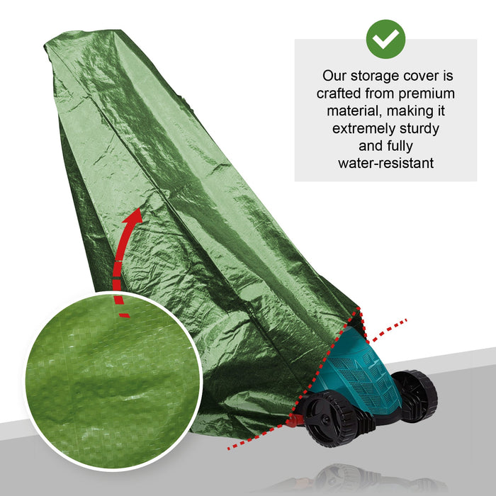 Lawnmower Cover For FLYMO Petrol Electric Small Med Large Push Mower Waterpoof