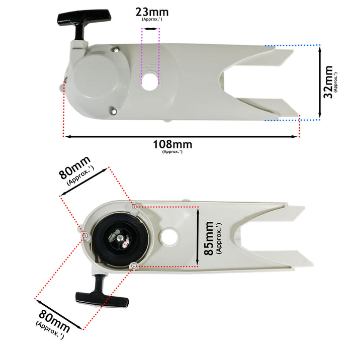 Recoil Starter for Stihl TS400 Disc Cutter Cut Off Saw Pull Cord Start