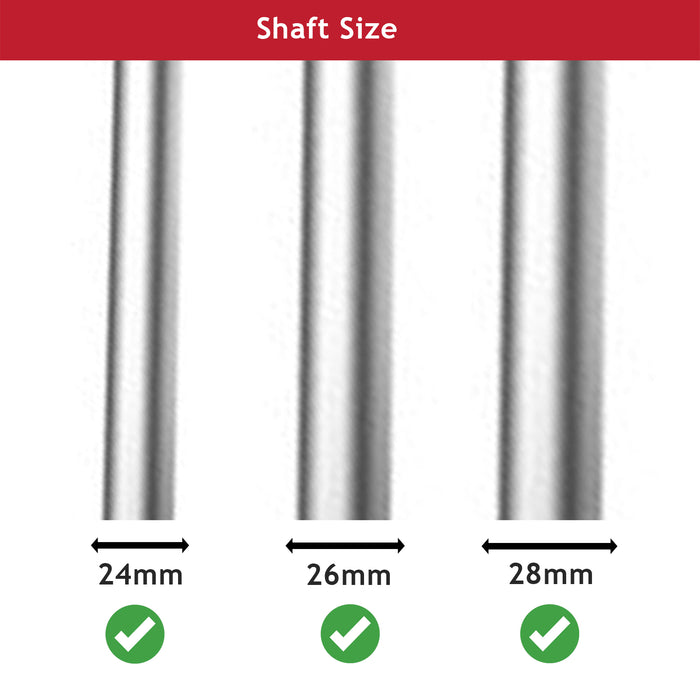 Brushcutter Blade Guard 24mm 26mm 28mm Straight Shaft Trimmer Strimmer Universal