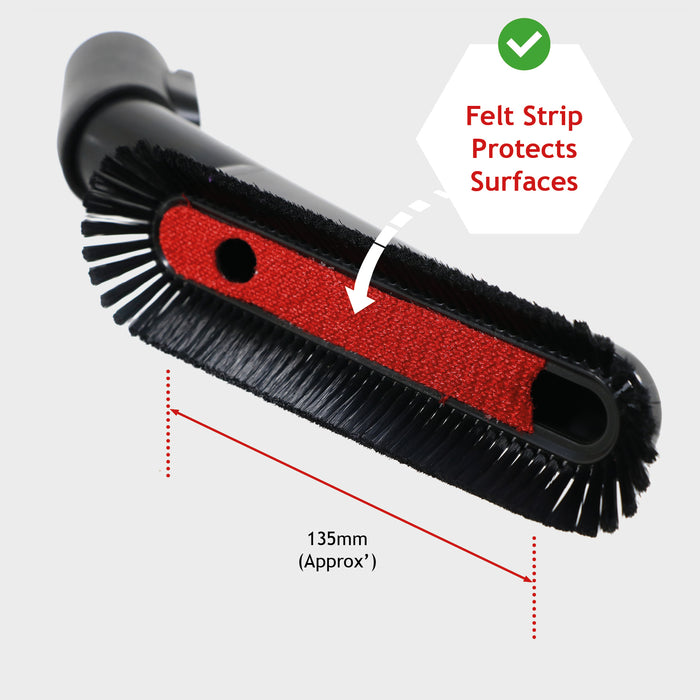 Multi-Angle Swivel Soft Brush Tool for Miele vacuum C1 C2 C3 S1 S2 S4 S5 S6 S8