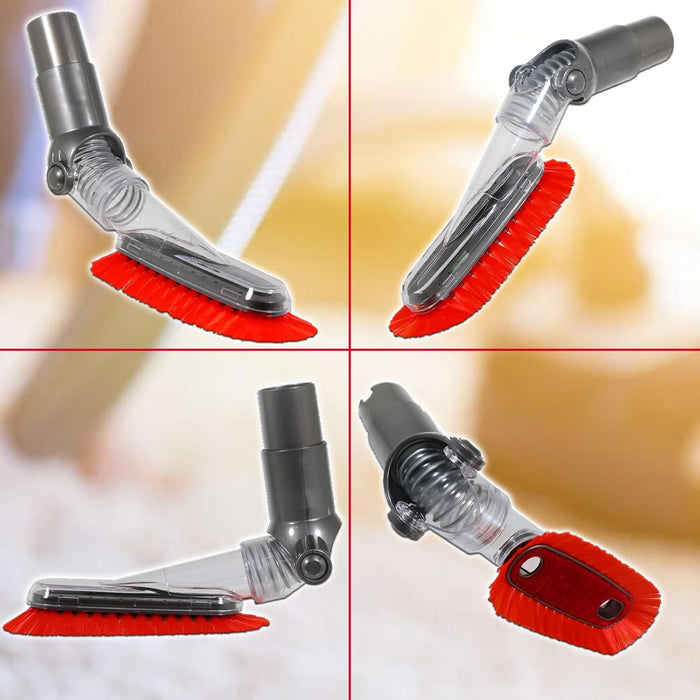 Flexible Crevice Tool for Shark Vacuum HV300 HV320 NV340 NV480 NV600 NV680 NV800 Soft Dusting Brush