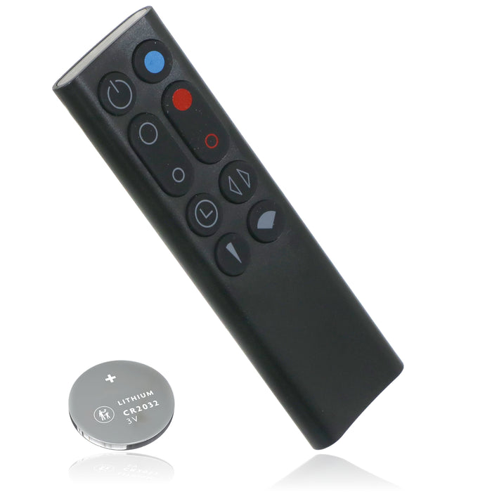 Remote Control For Dyson AM09 Pure Hot + Cool Fan Heater 966538-04 + Battery