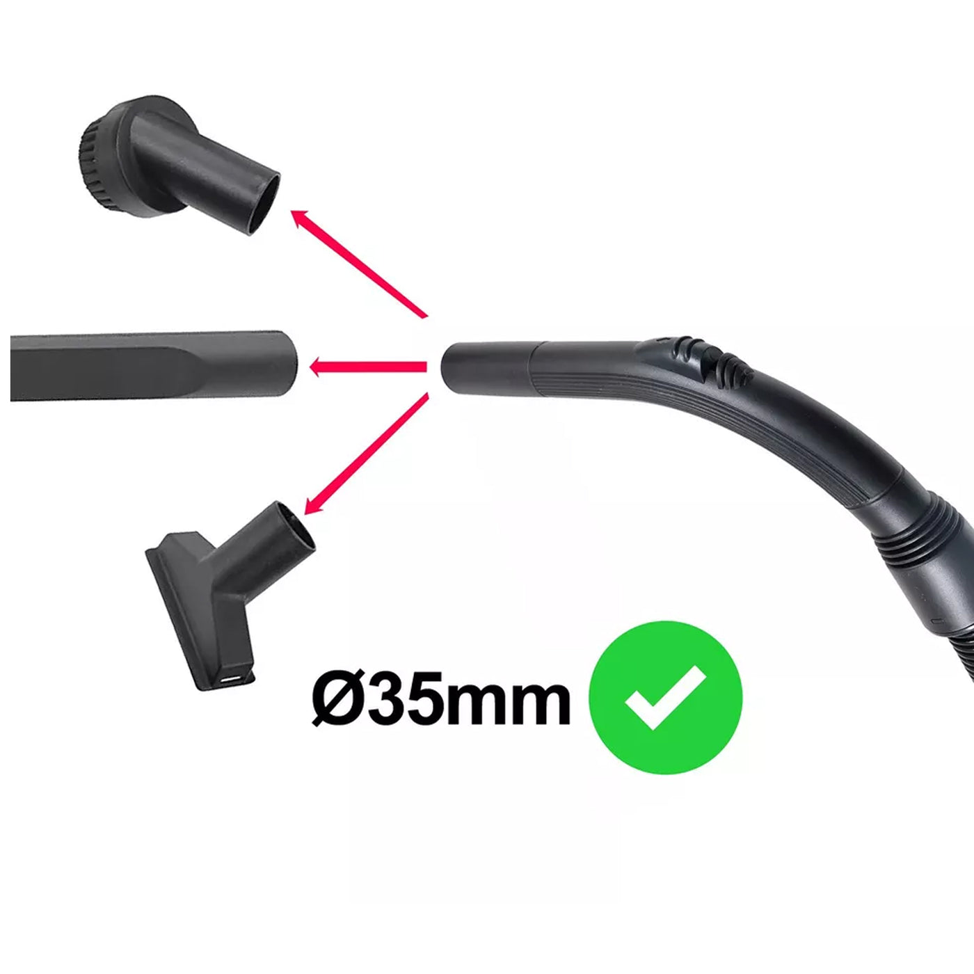 Hose for Argos Guild GWD16 16L GWD30 30L Wet & Dry Vacuum Cleaner 2m