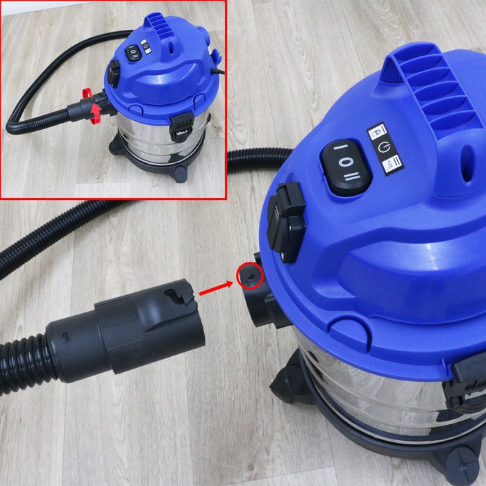 Spare Parts for Draper WDV15A 15L WDV20ASS 20L Wet & Dry Vacuum Cleaner 2m Hose